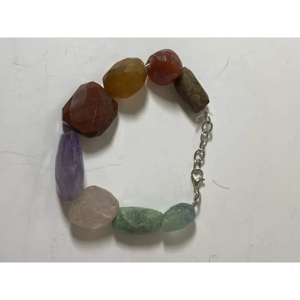 Mixed Natural Gemstone Bracelet